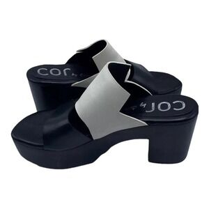 COR by Calleen Cordero Enzo Cor wood platform Heel womens 9